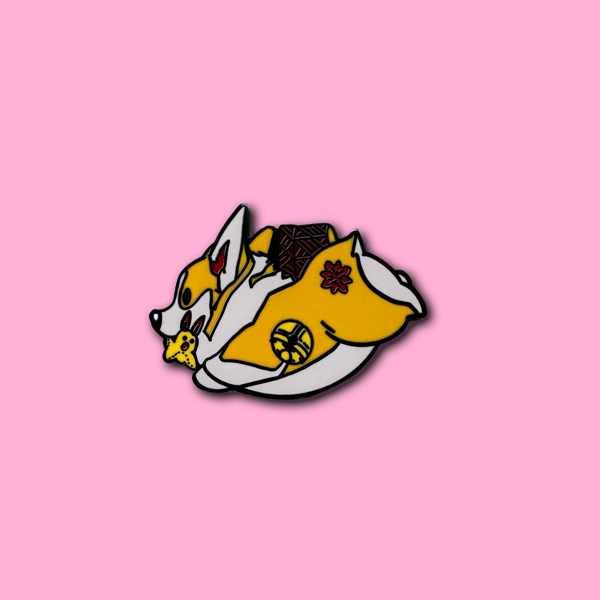 Corgi Yaoyao Enamel Pin