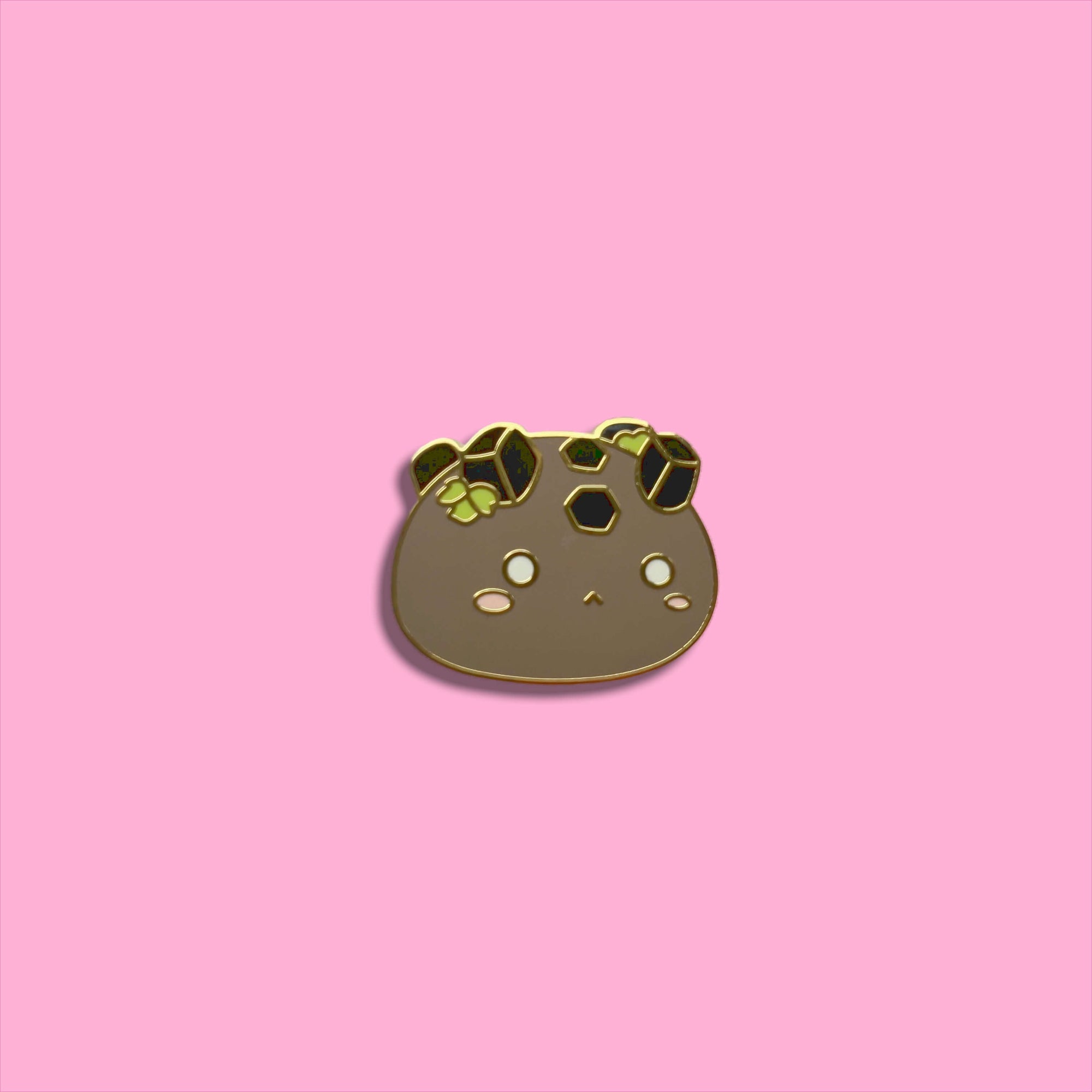 Moe Geo Slime Enamel Pin