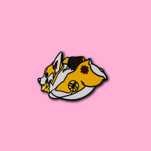 Corgi Yaoyao Enamel Pin