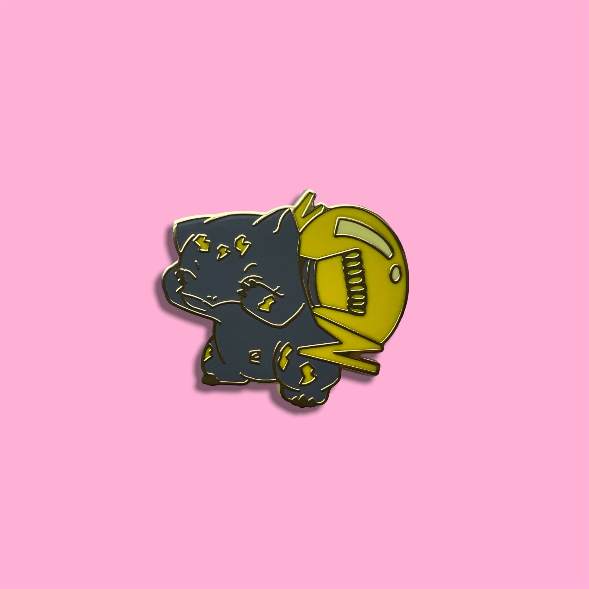Elecsaur Enamel Pin